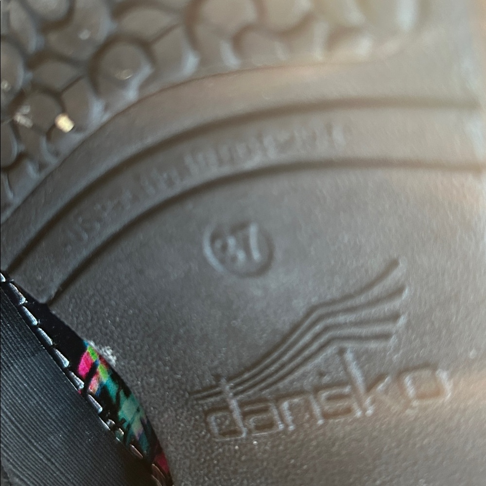 Dansko Multicolor Artistic Clogs - image 5